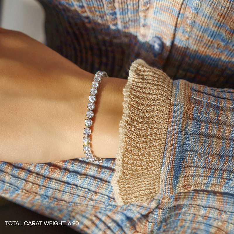 Ladies diamond 2025 tennis bracelets